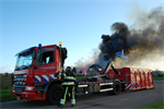 Brand Industrie Agrarisch NB Grote Brand Boerderij Nittersweg Munnekezijl